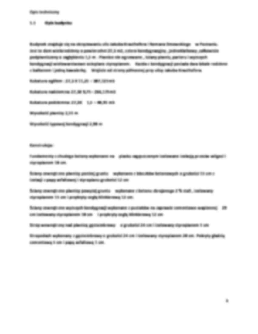 Opis techniczny projektu instalacji centralnego ogrzewania - strona 3