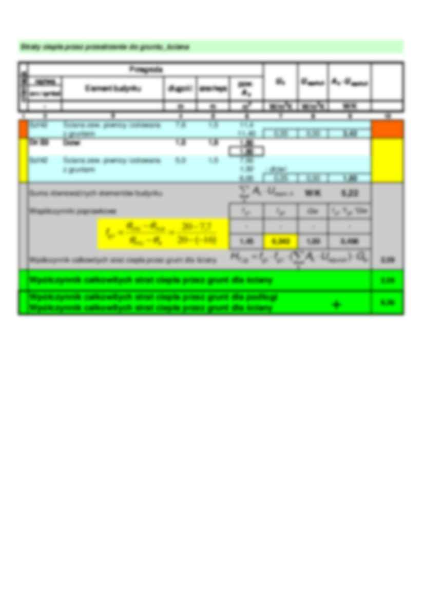 Przykład obliczeniowy-obciążenie cieplne pomieszczeń wg PN 12831 - strona 3