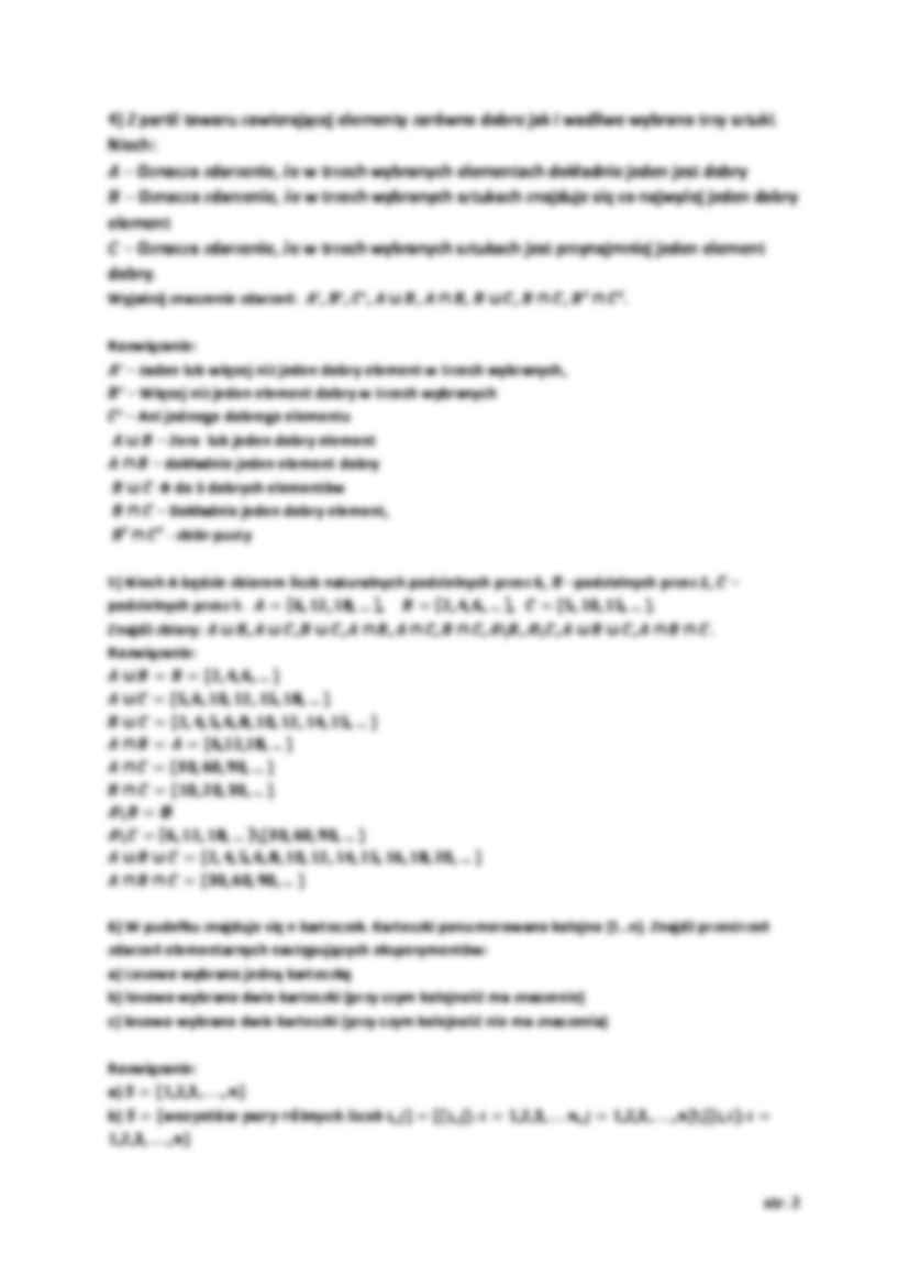 Materiały do ćwiczeń ze statystyki - strona 2