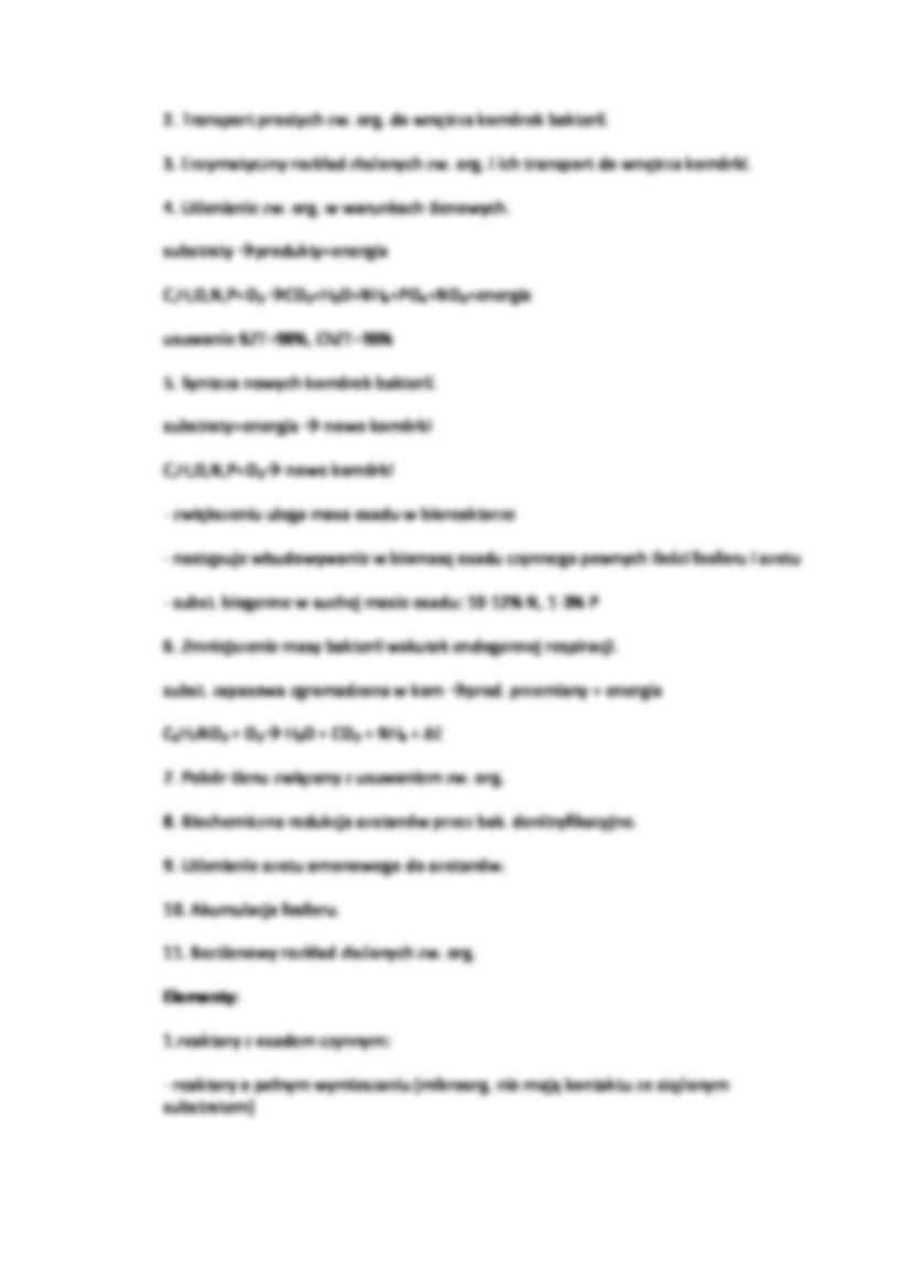 Biologiczne oczyszczanie ścieków - strona 2