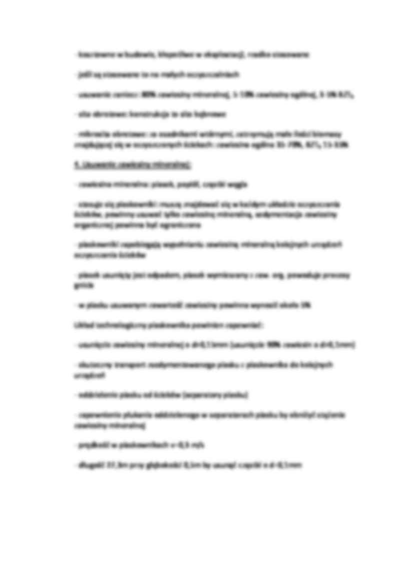 Układ mechanicznego oczyszczania ścieków - strona 2