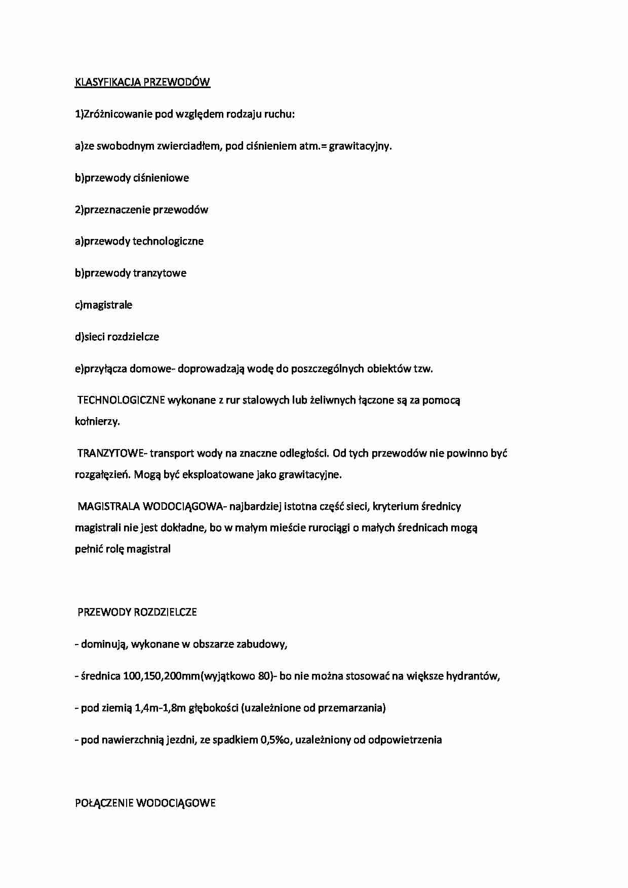 Klasyfikacja przewodów - strona 1