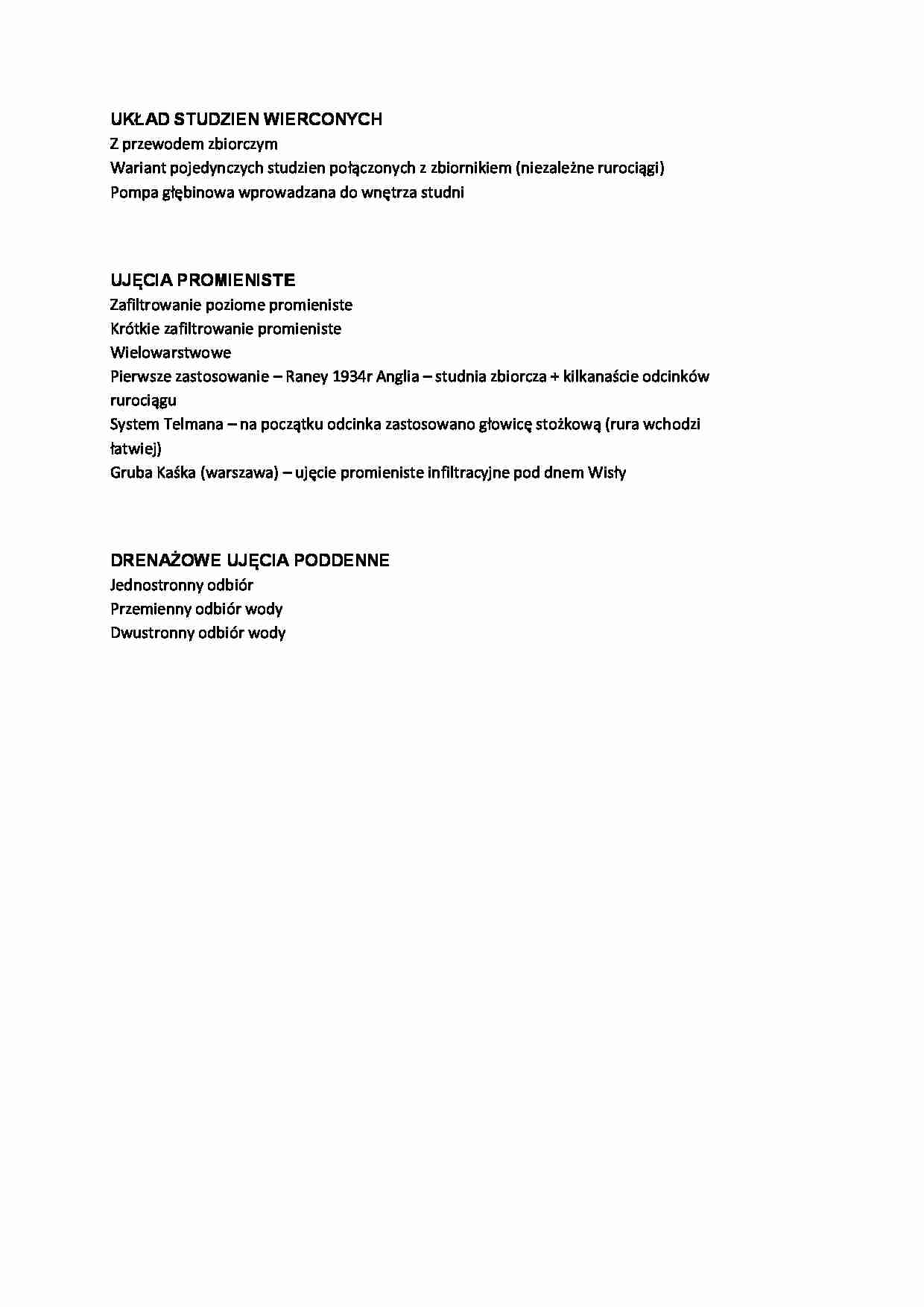 Układ studzien wierconych - strona 1