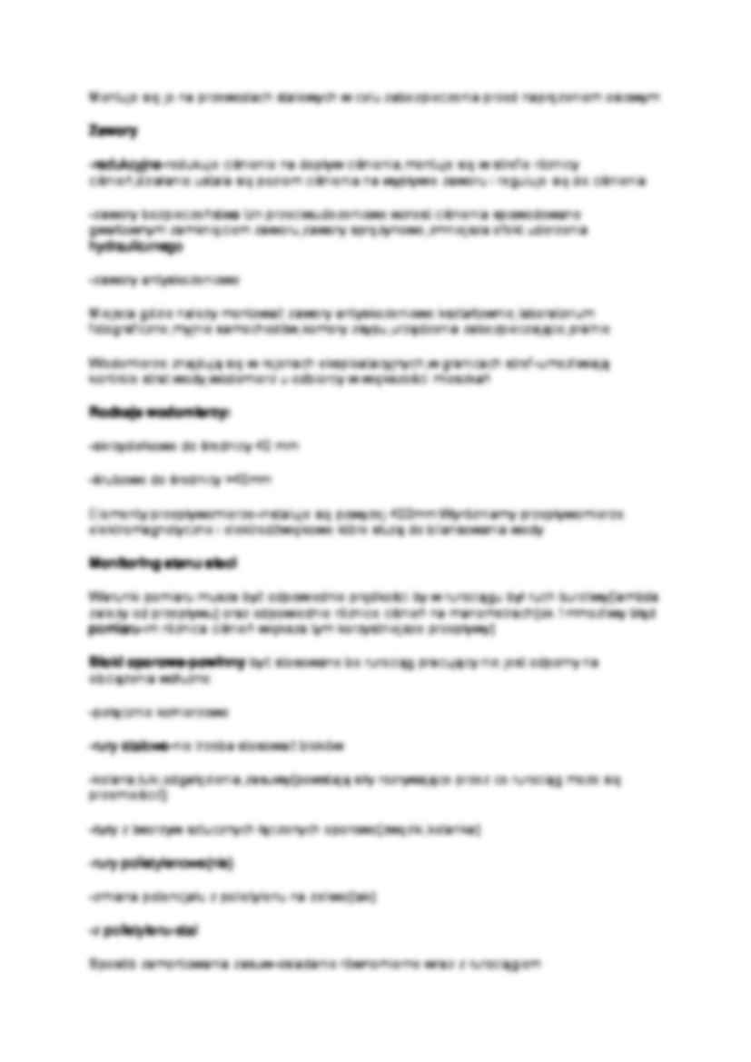 Uzbrojenie sieci wodociągowych - strona 3