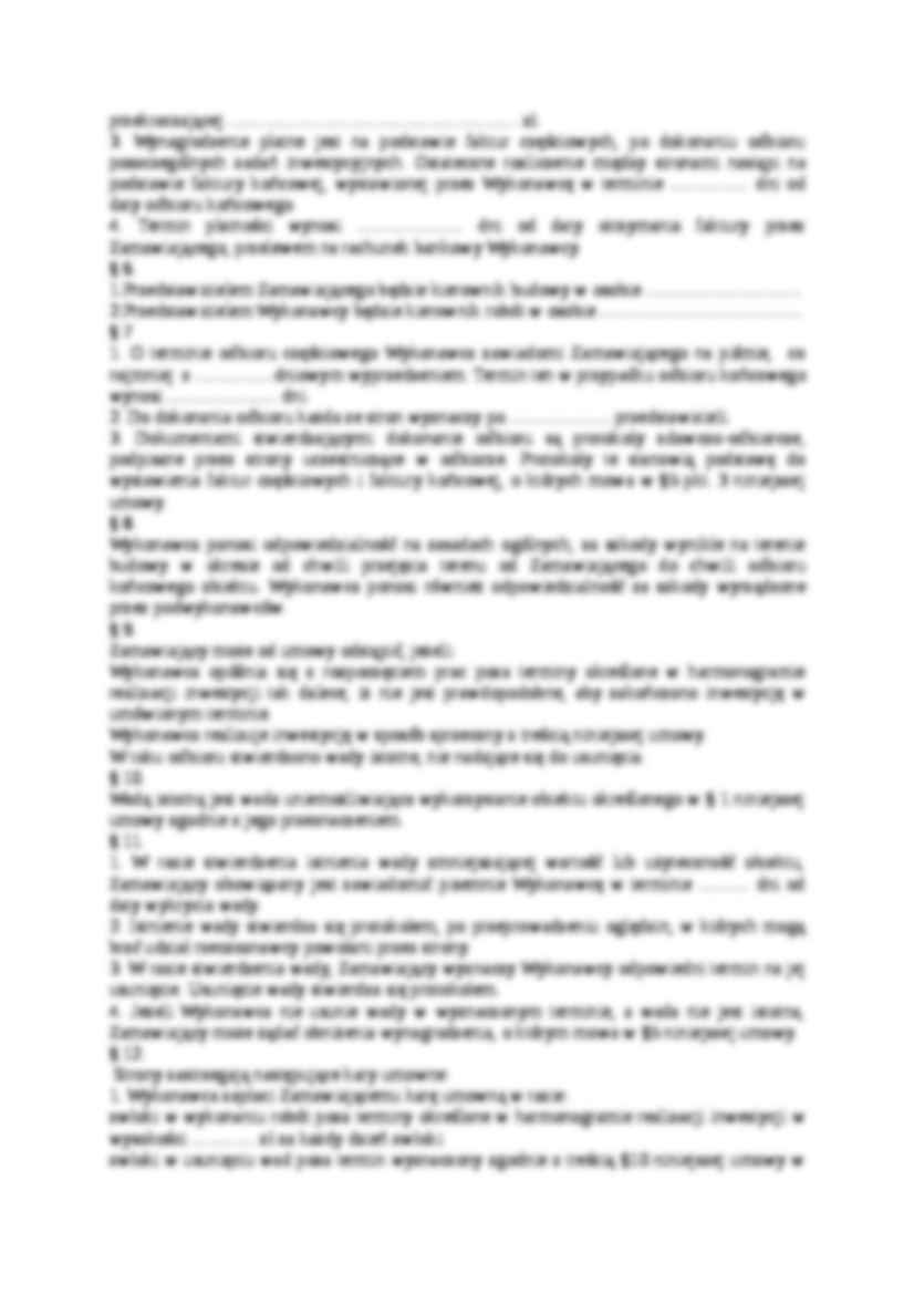 Umowa o roboty budowlane - strona 2