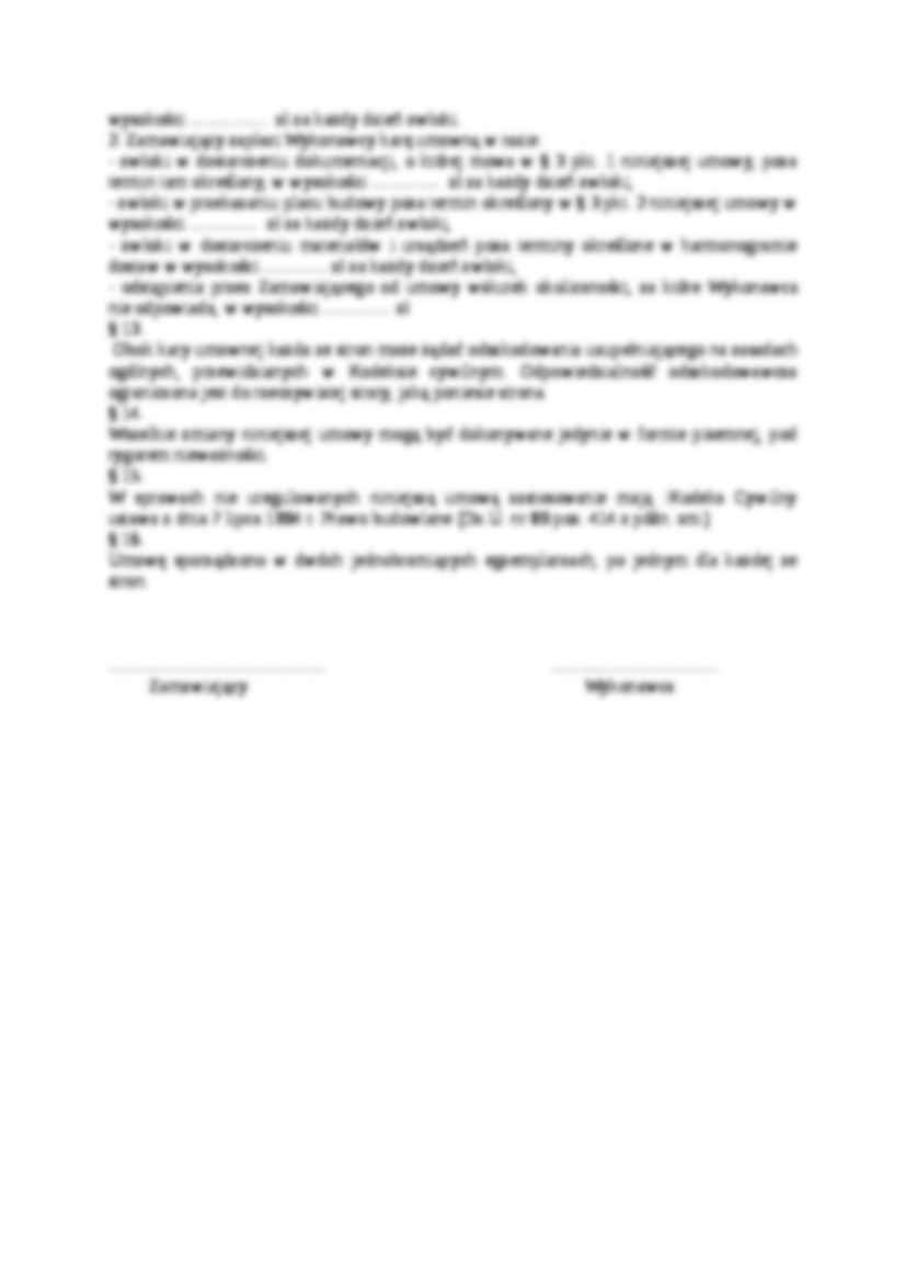 Umowa o roboty budowlane - strona 3