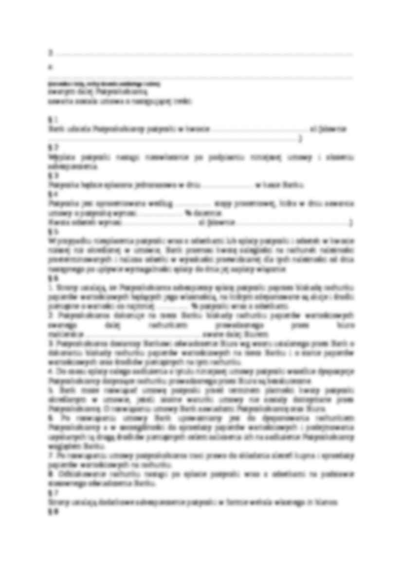 Wzór-Pożyczka lombardowa - strona 2