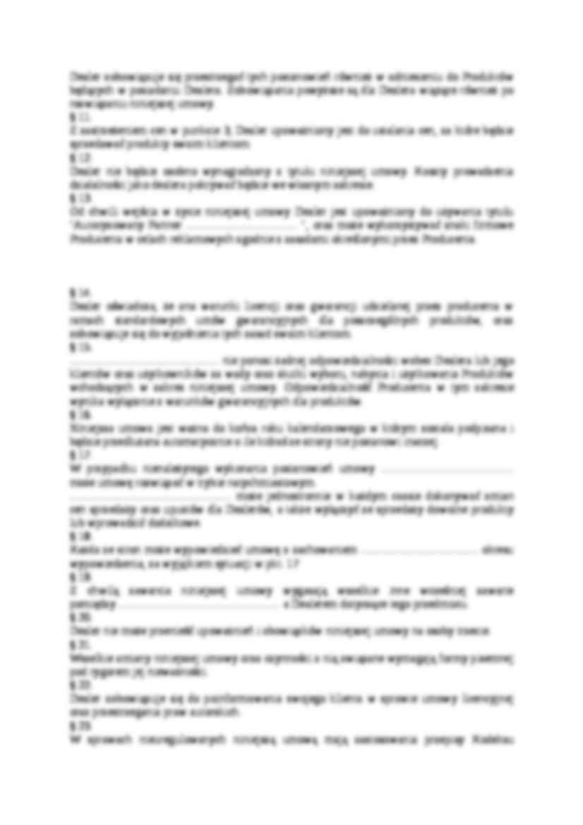 Wzór-Umowa dealerska - strona 2
