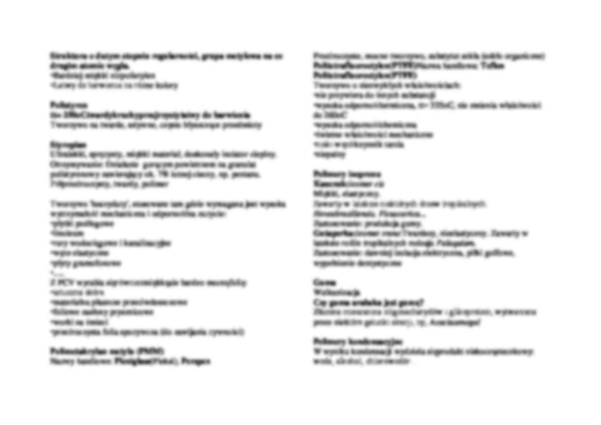 Materiały konstrukcyjne - tworzywa sztuczne - strona 2