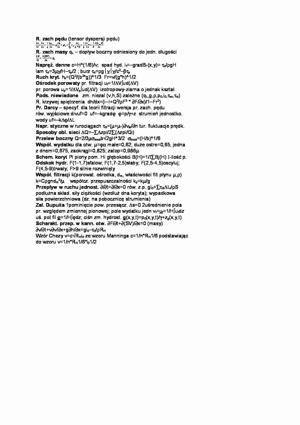 Materiały na egzamin - Przelew boczny - strona 1