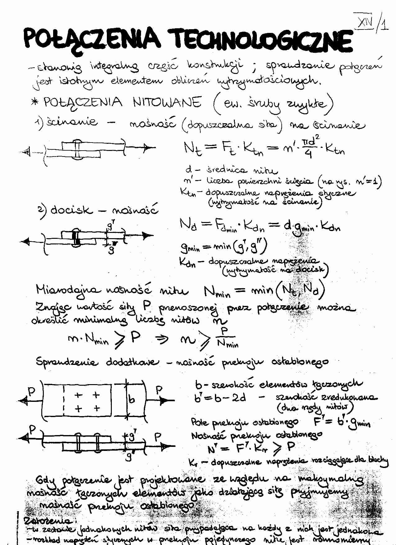 Ćwiczenia - połączenia technologiczne - strona 1