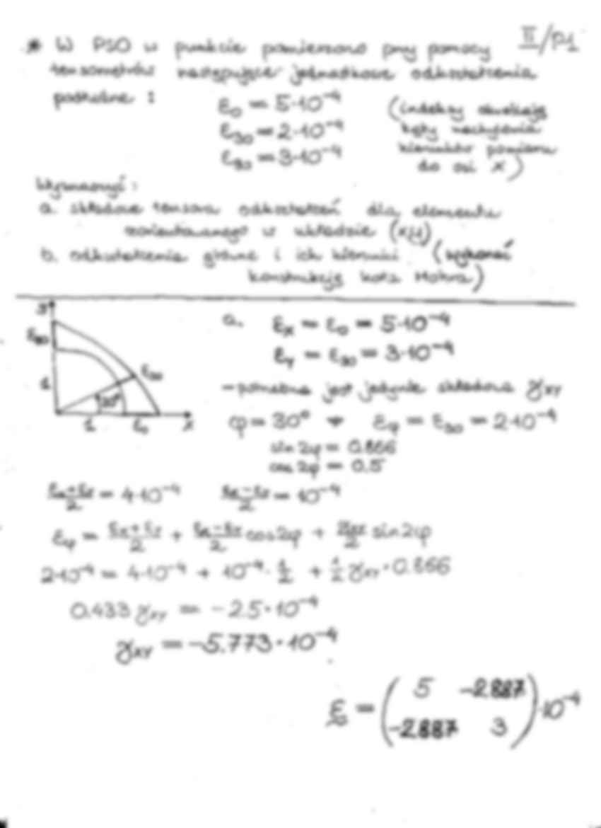 Ćwiczenia - stan geometryczny - strona 3