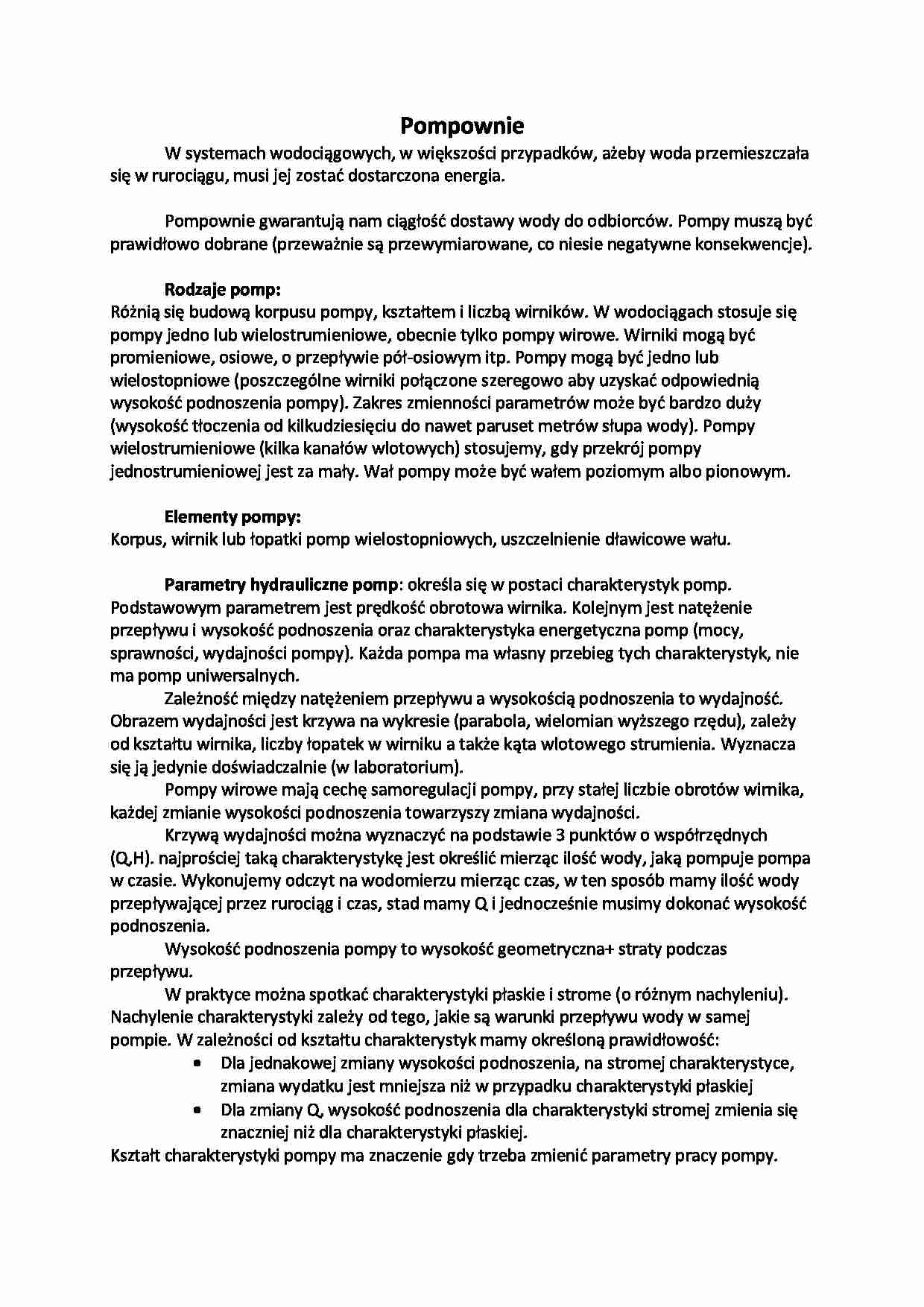 Pompownie i rodzaje pomp - strona 1