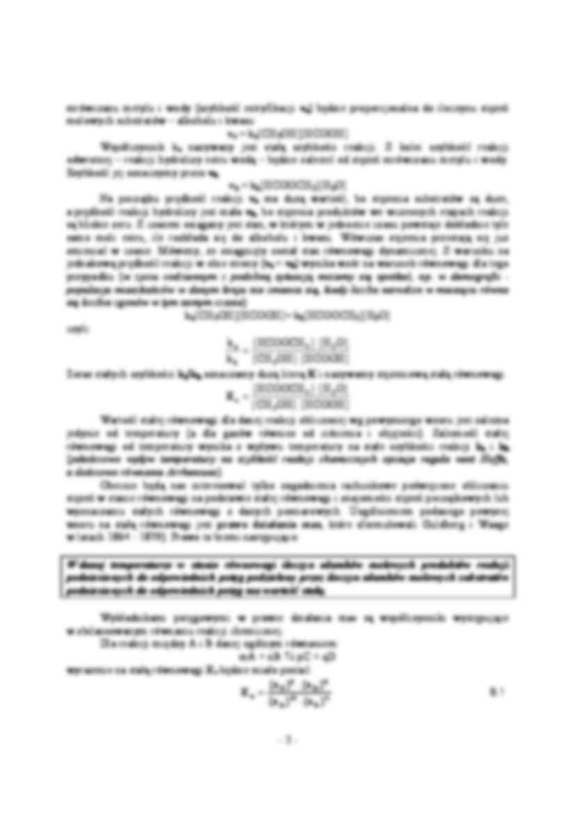  Równowaga chemiczna-opracowanie - strona 2