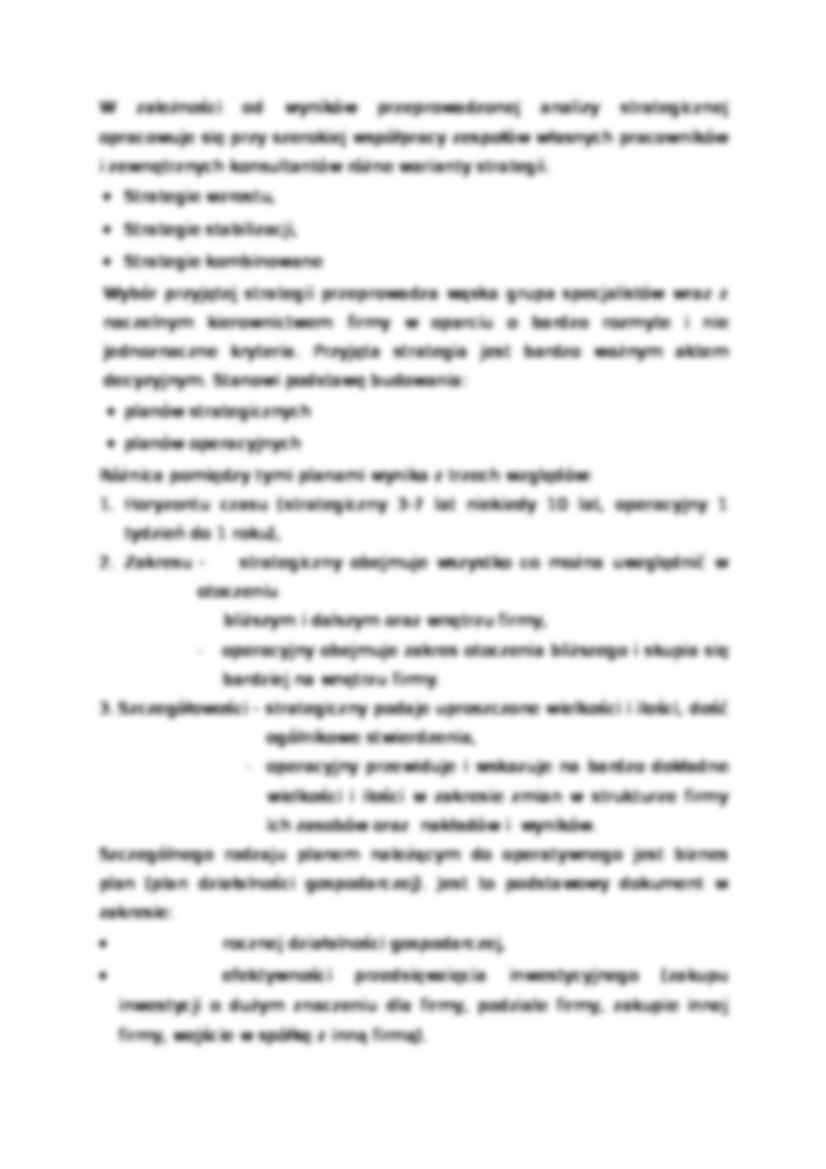 Wizja zarządzania firmą-opracowanie - strona 2