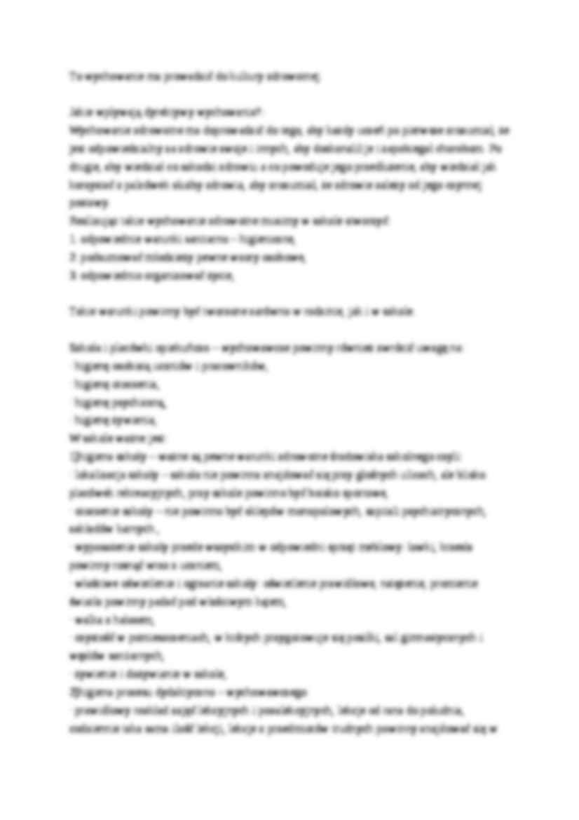 Wychowanie zdrowotne - pedagogika - strona 3