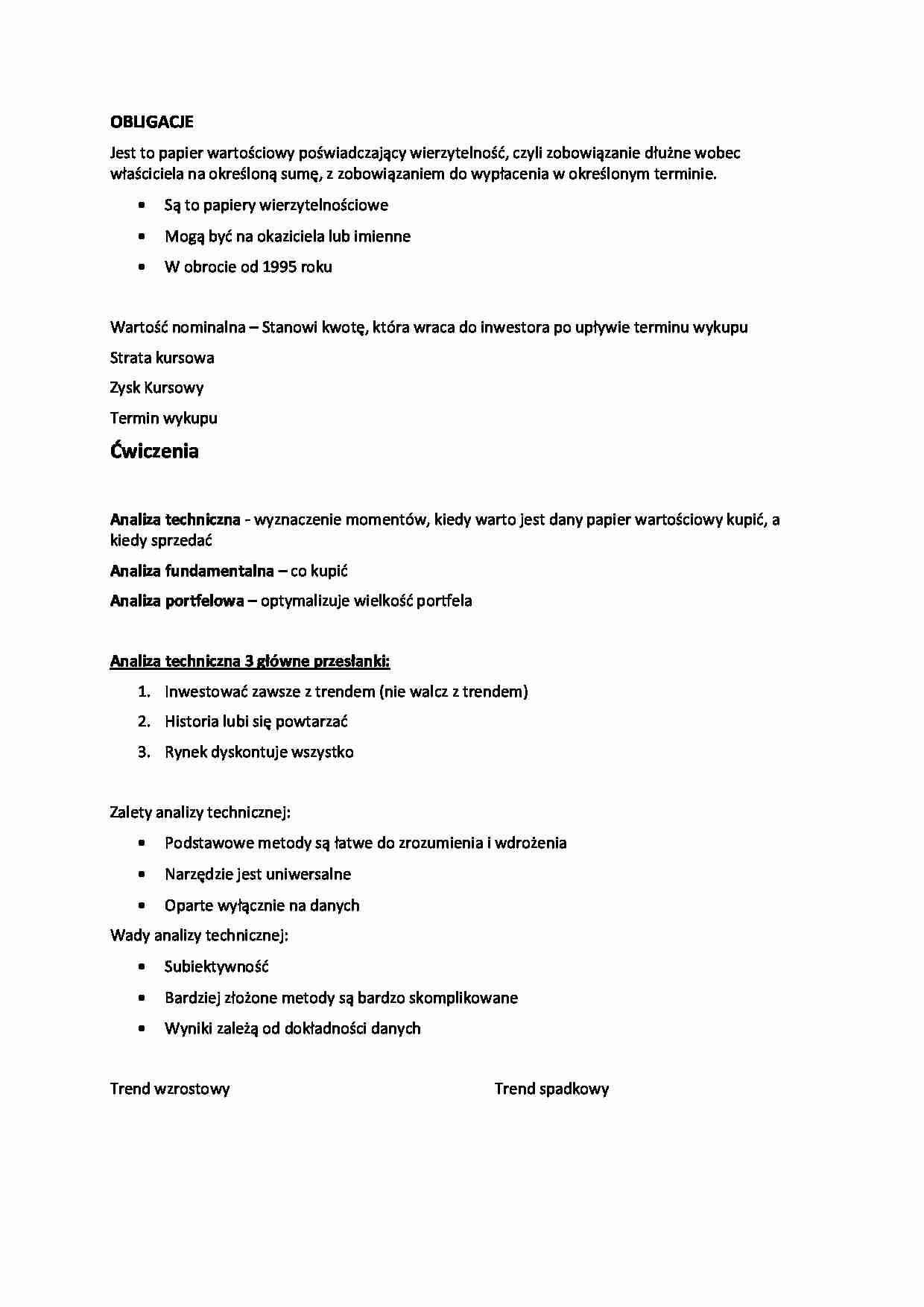 Wykład o obligacjach - strona 1