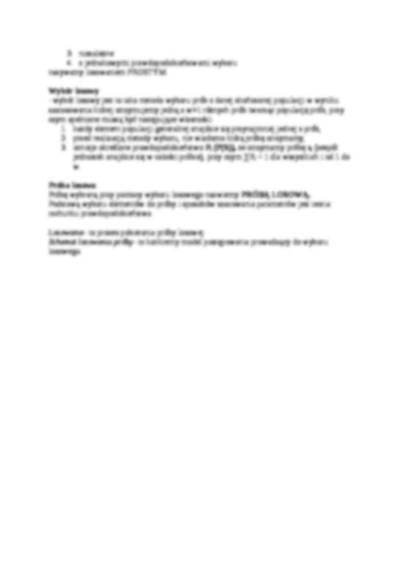 Podstawowe pojęcia metody reprezentacyjnej - wykład - strona 3