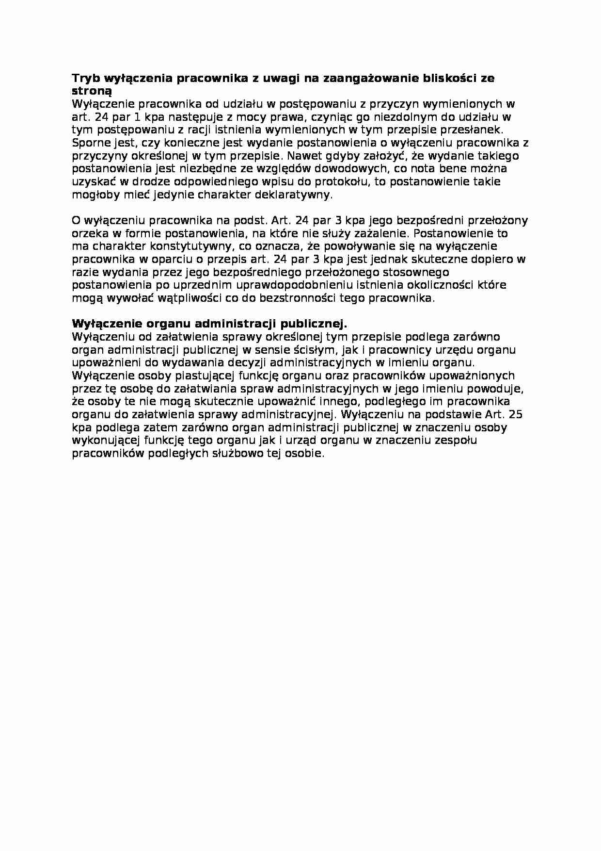 Tryb wyłączenia pracownika - wykład - strona 1