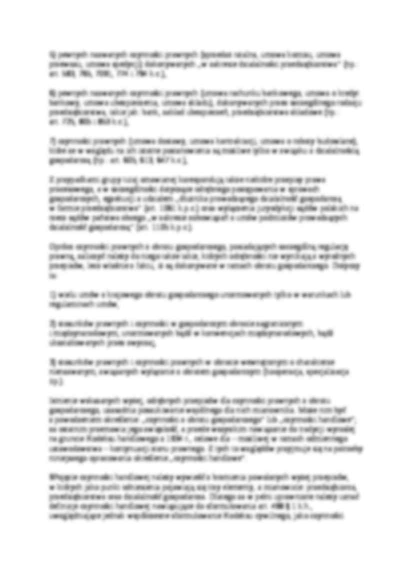 Czynności prawne w obrocie gospodarczym - wykład - strona 2