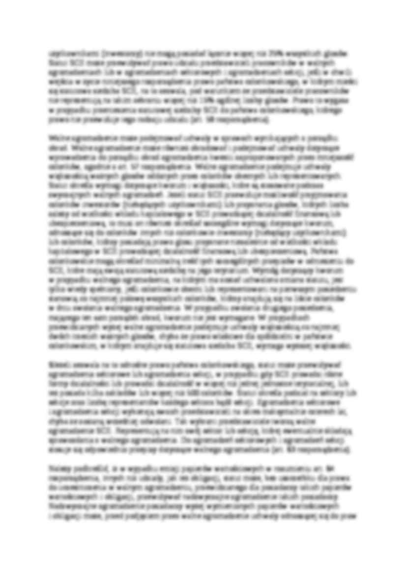 Walne zgromadzenie SCE - wykład - strona 2