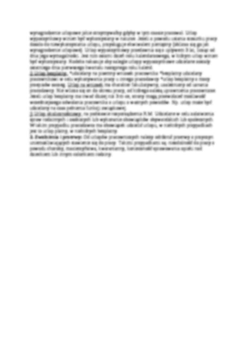 Urlopy pracownicze - wykład - strona 2