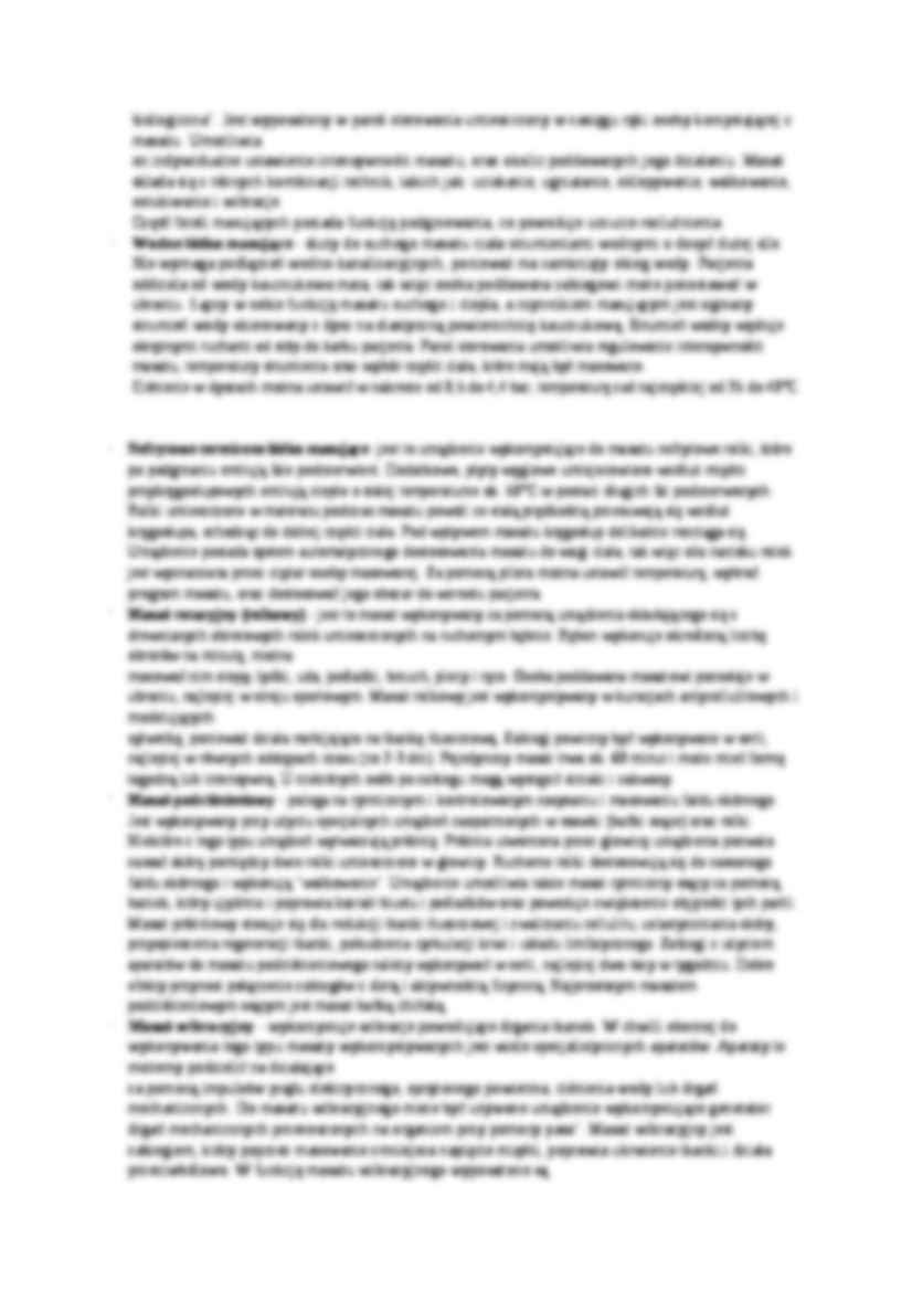 Rodzaje masaży - wykład - strona 2