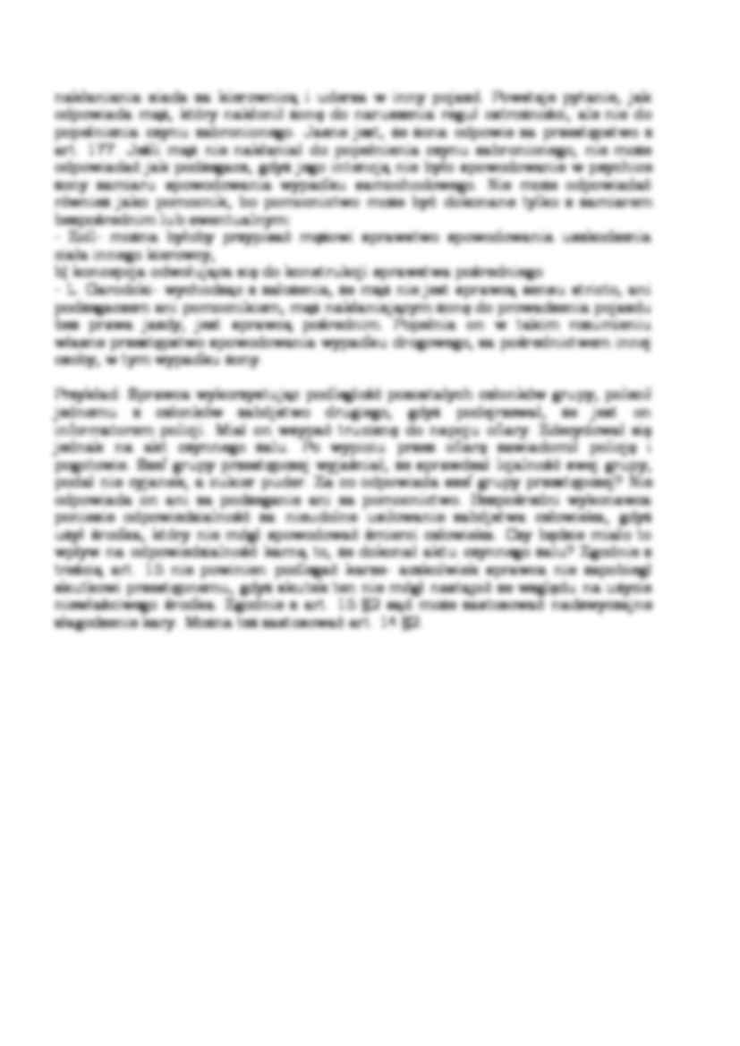 Nieakcesoryjność odpowiedzialności - wykład - strona 2