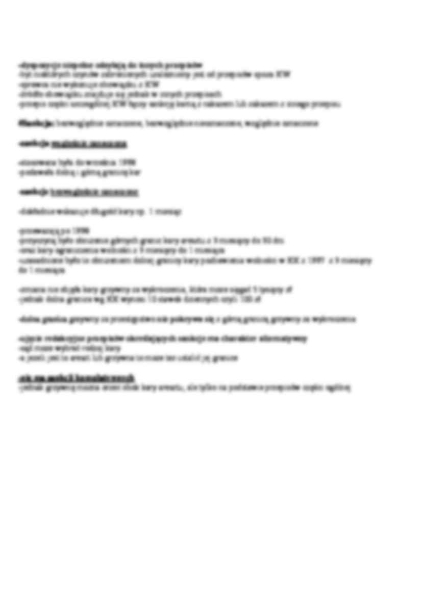 Prawo wykroczeń - ogólna charakterystyka  - strona 3