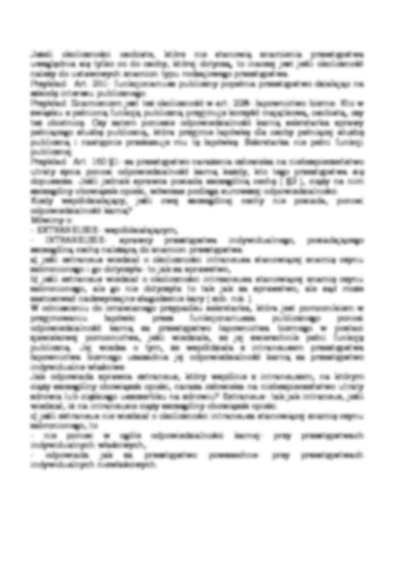 Indywidualizacja odpowiedzailności karnej - omówienie zasady  - strona 2