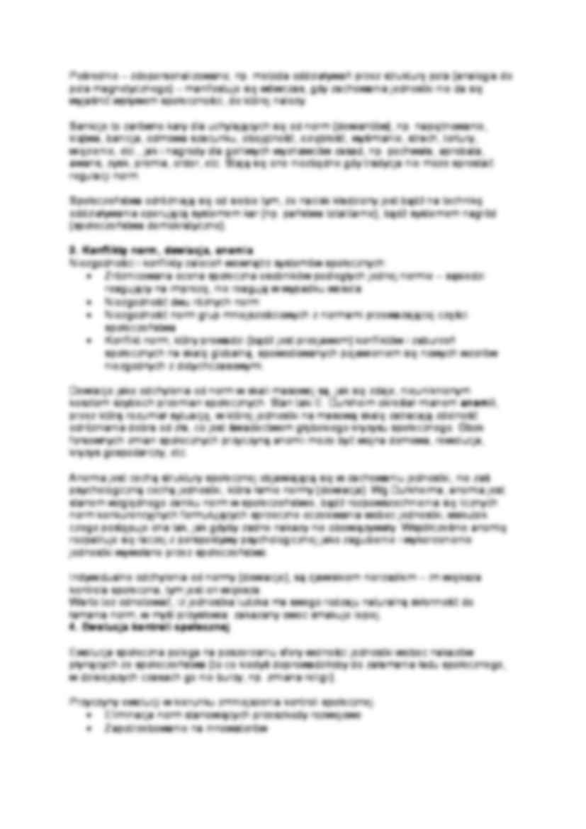 Kontrola społeczna - opracowanie  - strona 2