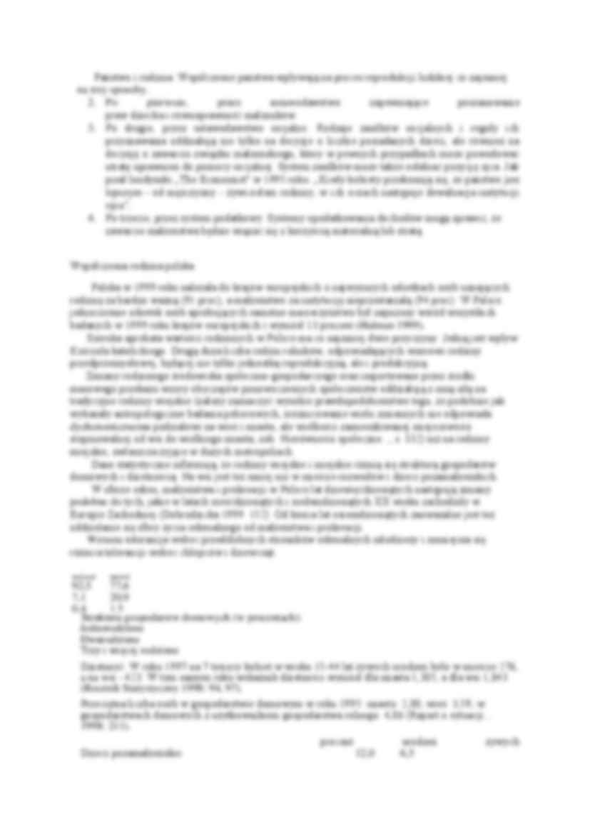 Rodzina współczesna - opracowanie tematu  - strona 3