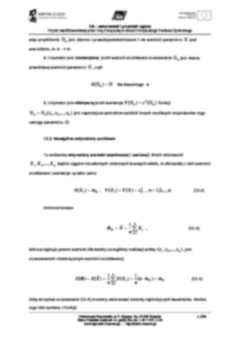 Elementy teori estymacji - ćwiczenia. - strona 3