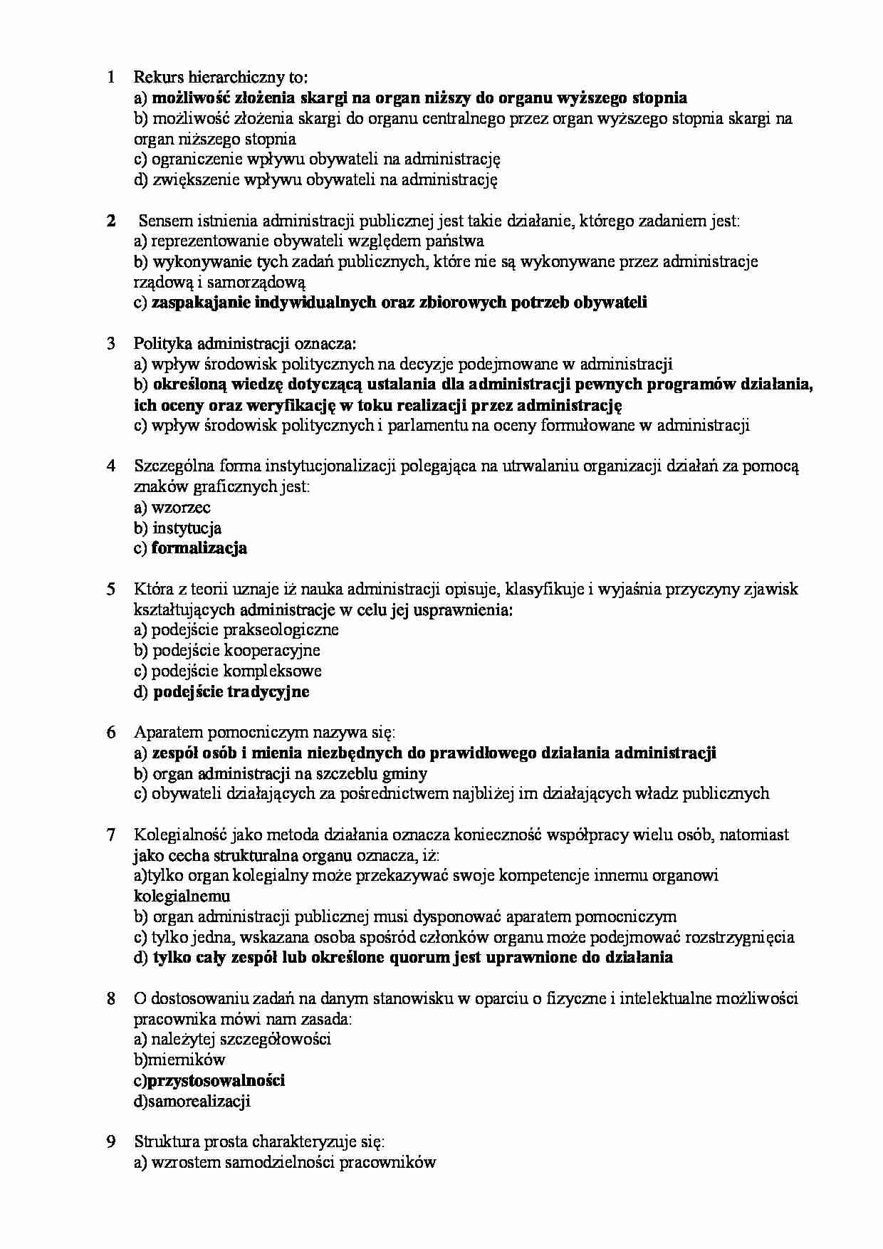 Pytania na egzamin z opracowaniem - strona 1