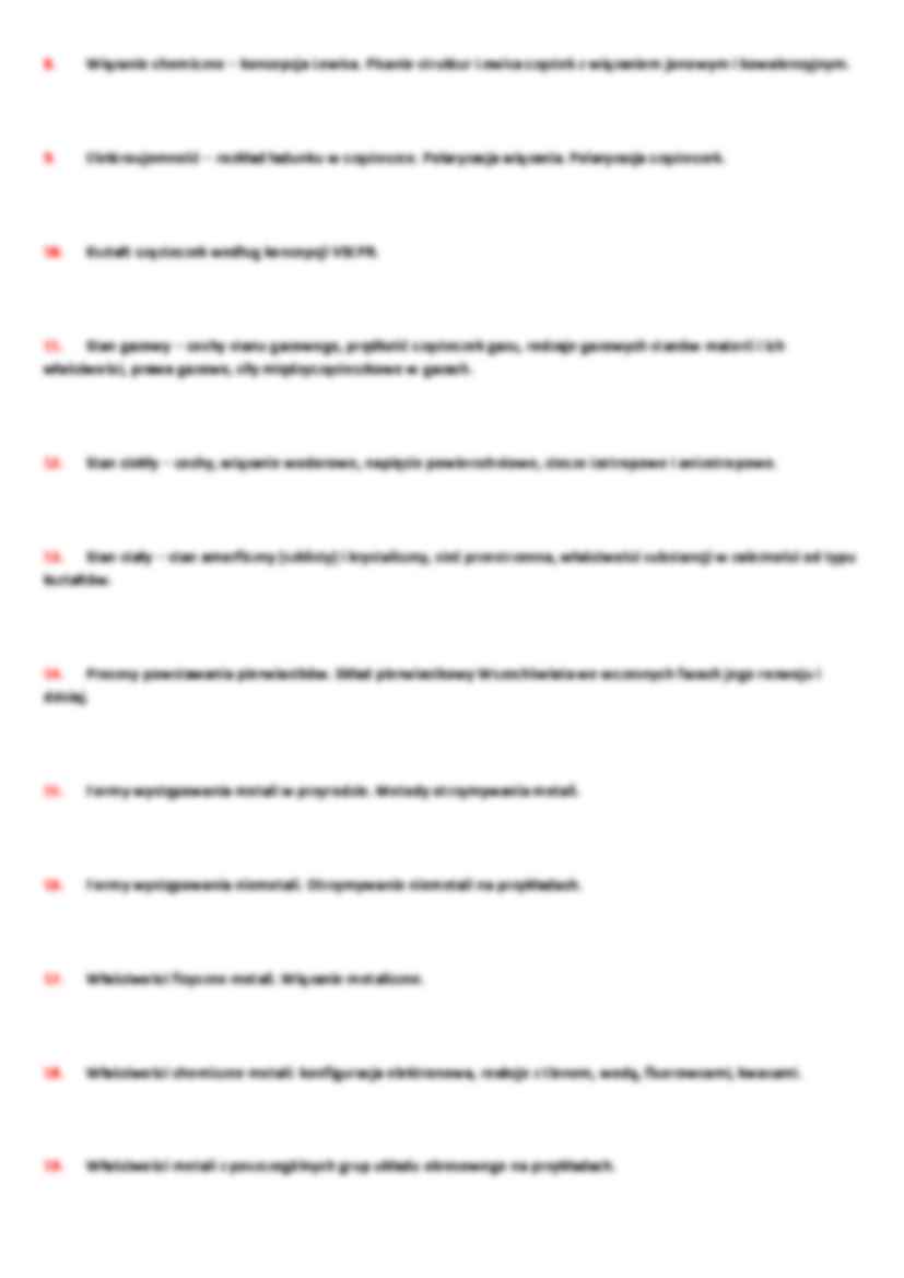 Pojęcia i prawa chemiczne, chemia jądrowa - wykład. - strona 3