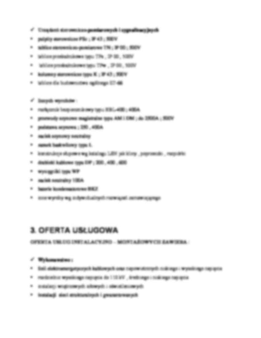 Charakterystyka przedsiębiorstwa - wykład. - strona 3