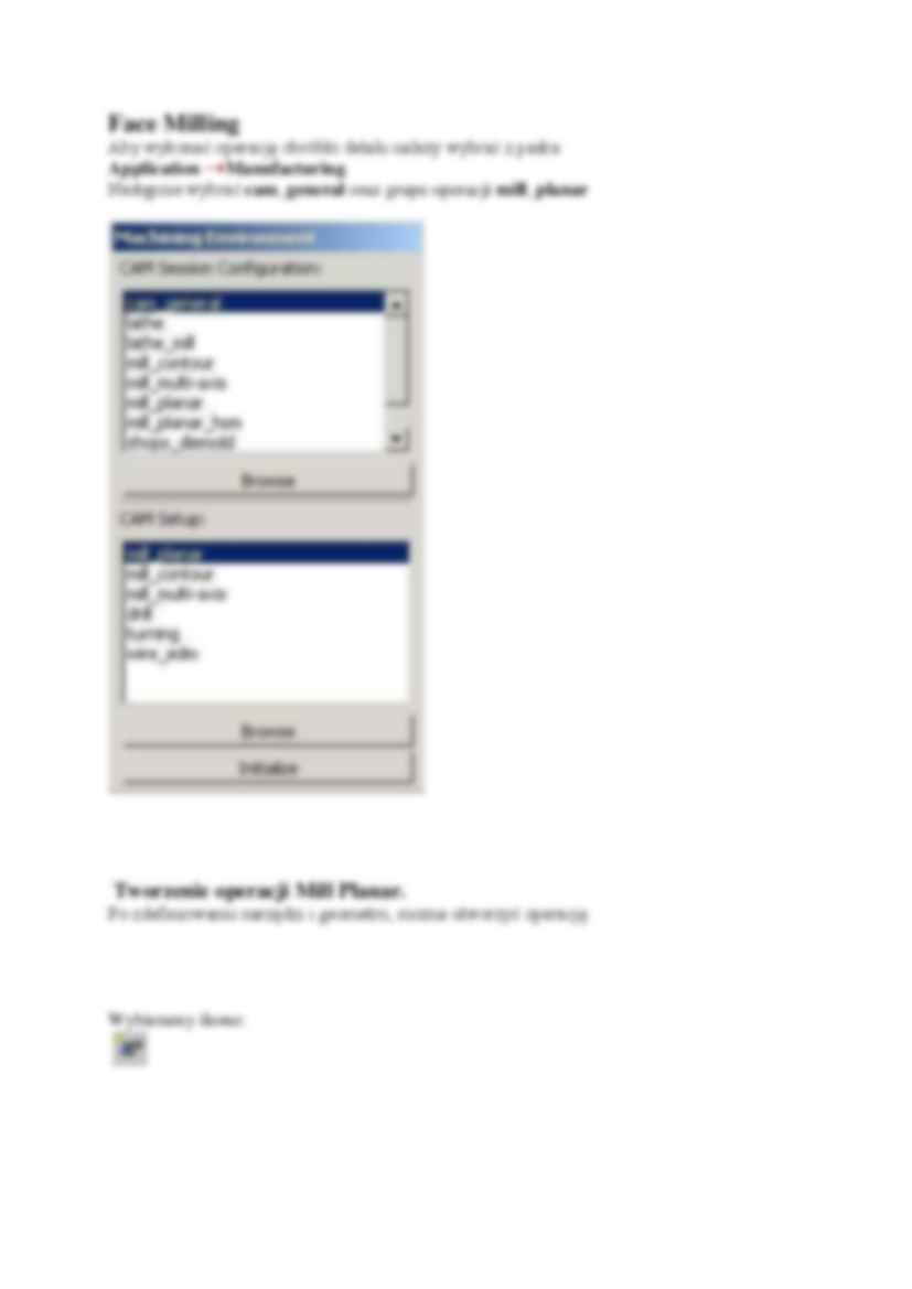 Face Milling - wykład. - strona 2