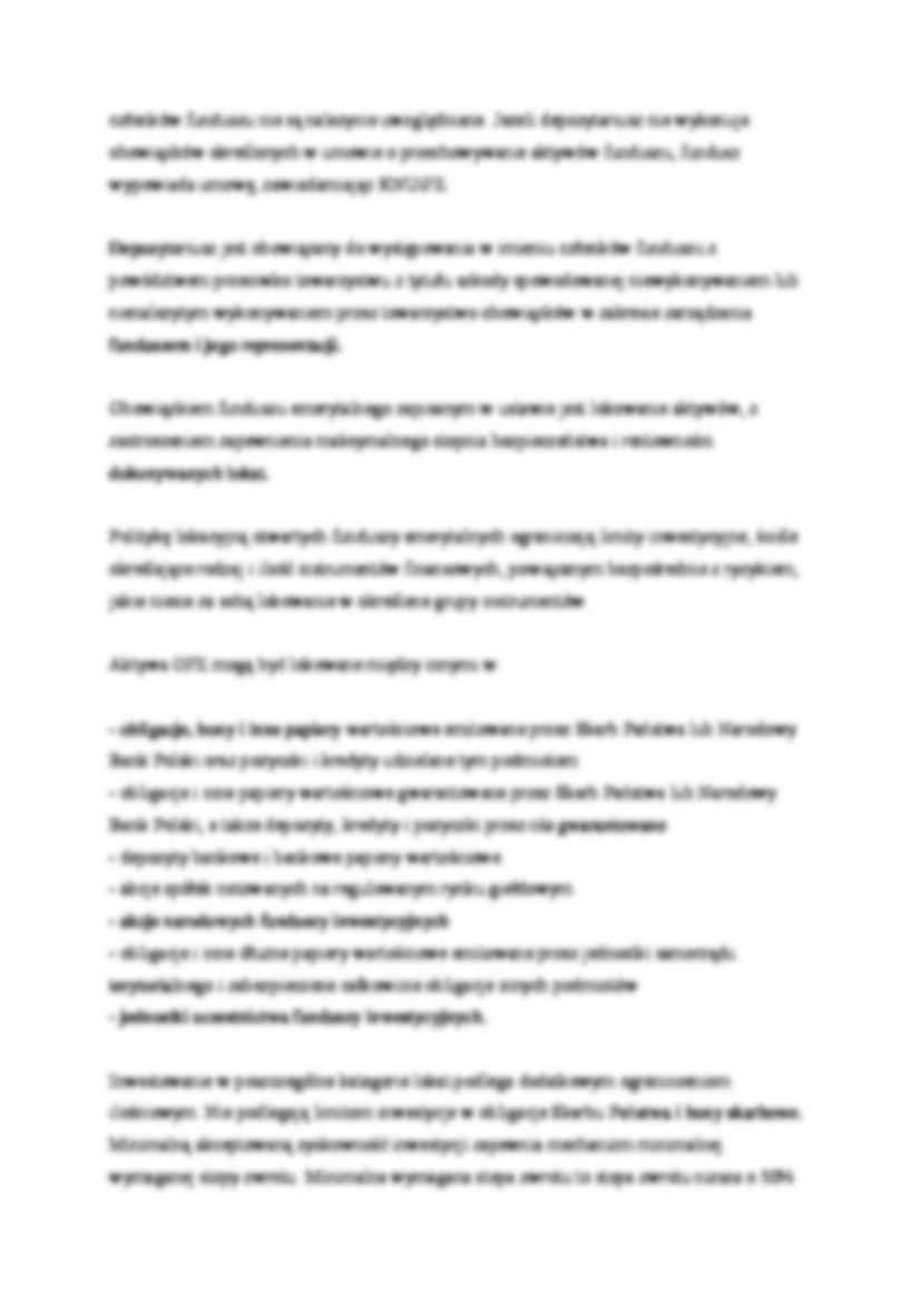 Otwarte fundusze emerytalne - wykład - strona 3