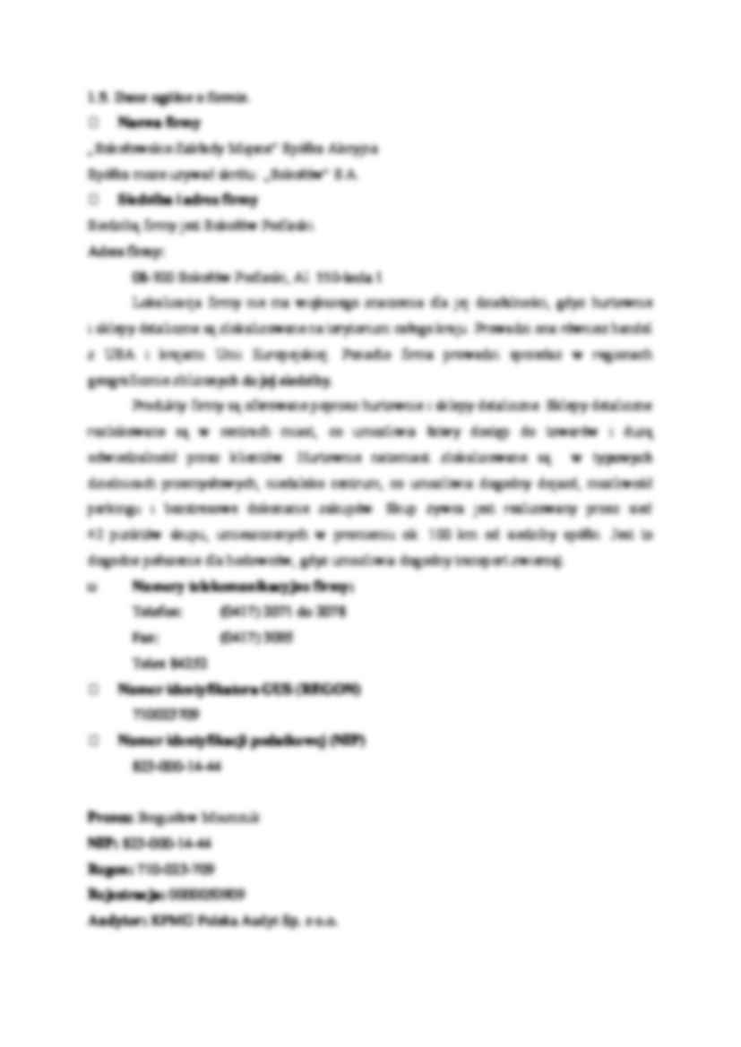 Przykład charakterystyki firmy mięsnej. - strona 3