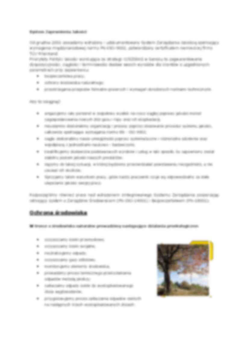 Ośrodki kopalń, ochrona środowiska - ćwiczenia. - strona 3