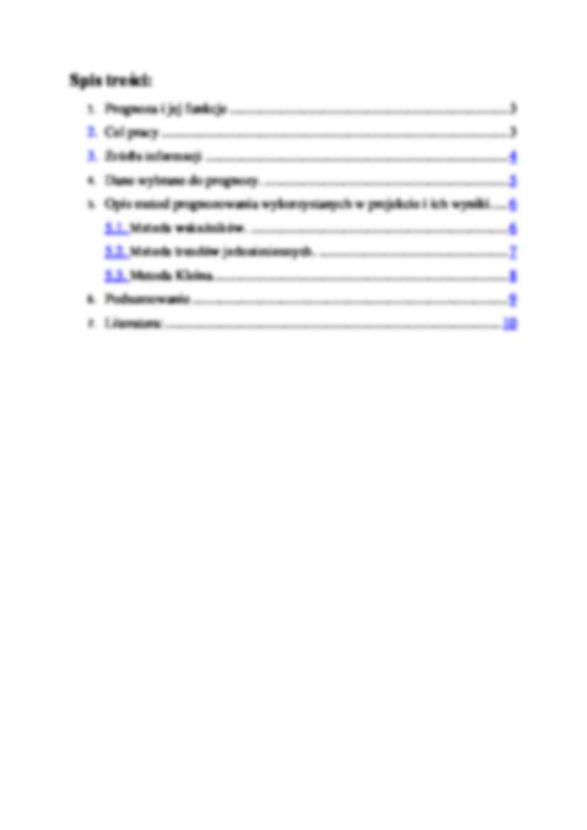 Kształtowanie się cen targowisk ziemniaków - praca zaliczeniowa. - strona 2