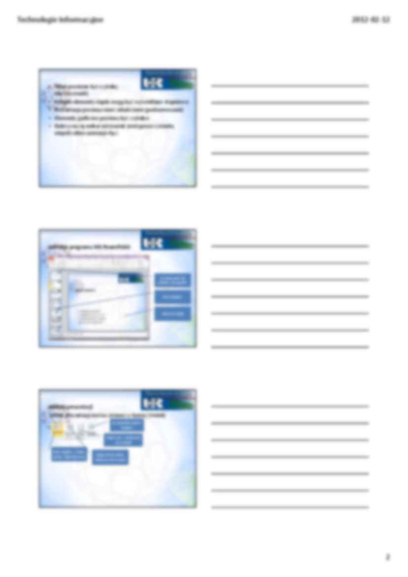 Grafika menadżerska i prezentacyjna - wykład. - strona 2