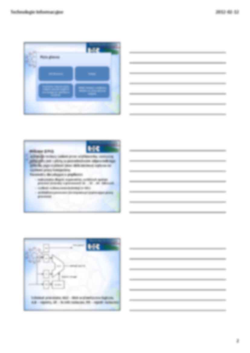 Budowa komputera - wykład. - strona 2