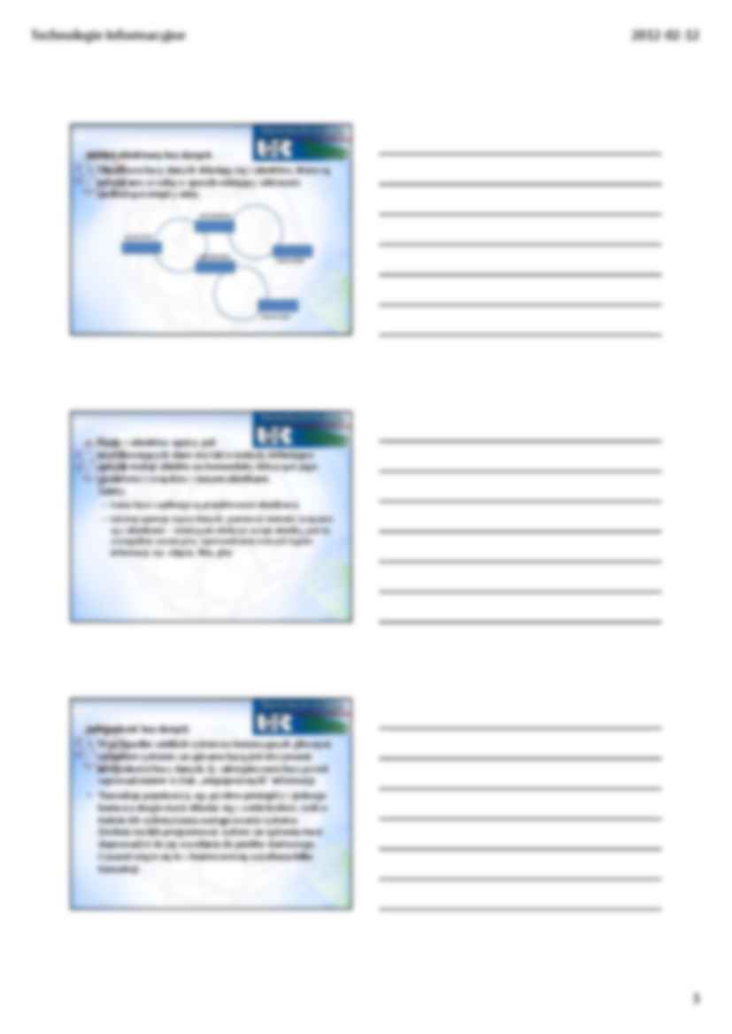 Bazy danych 2 - wykład. - strona 3