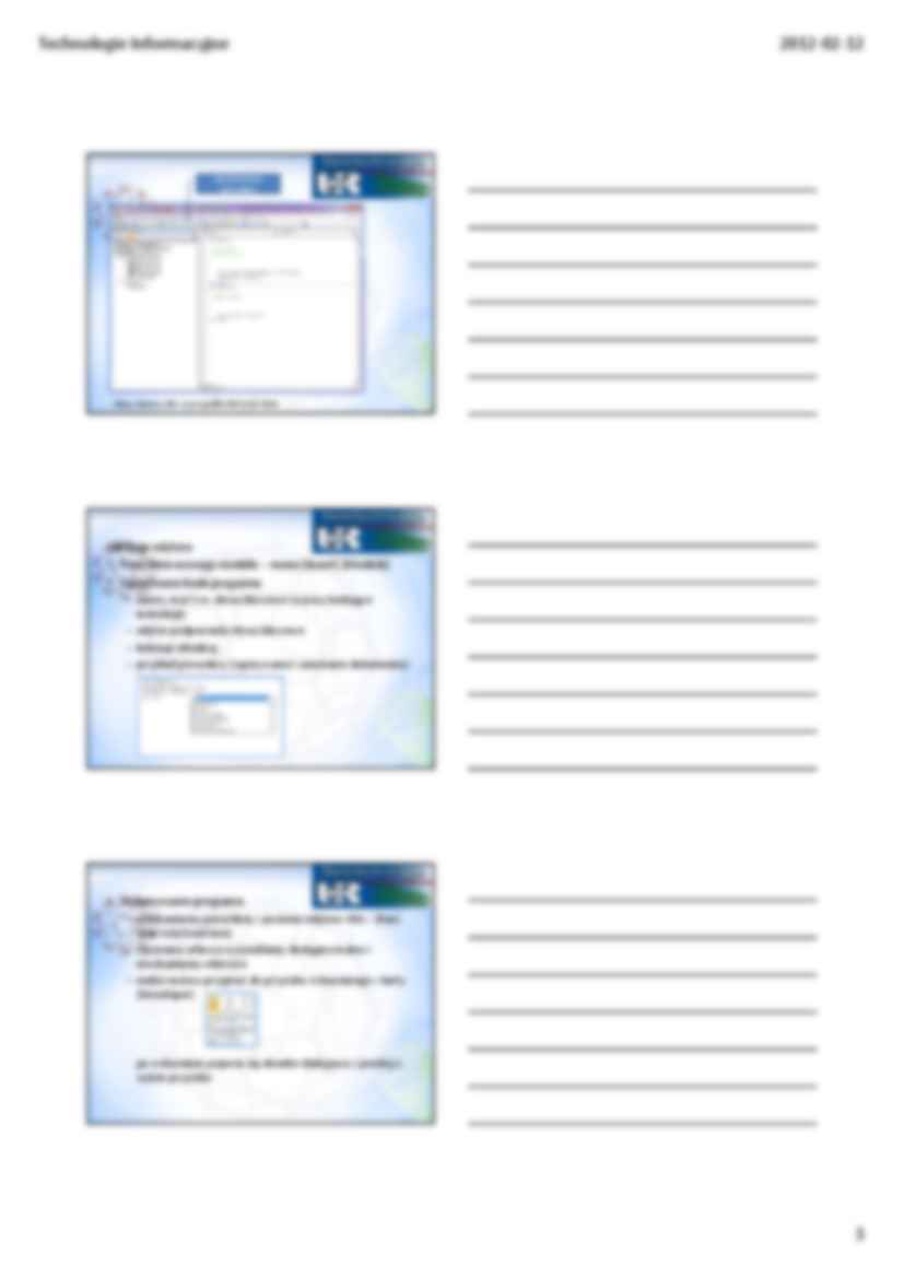 Programowanie w Microsoft Office - wykład. - strona 3