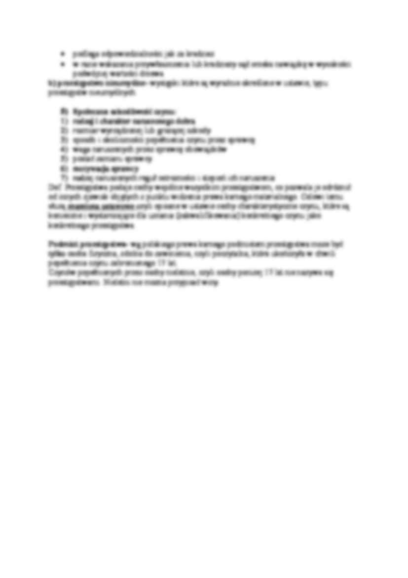 Wykroczenie - omówienie zagadnień. - strona 3