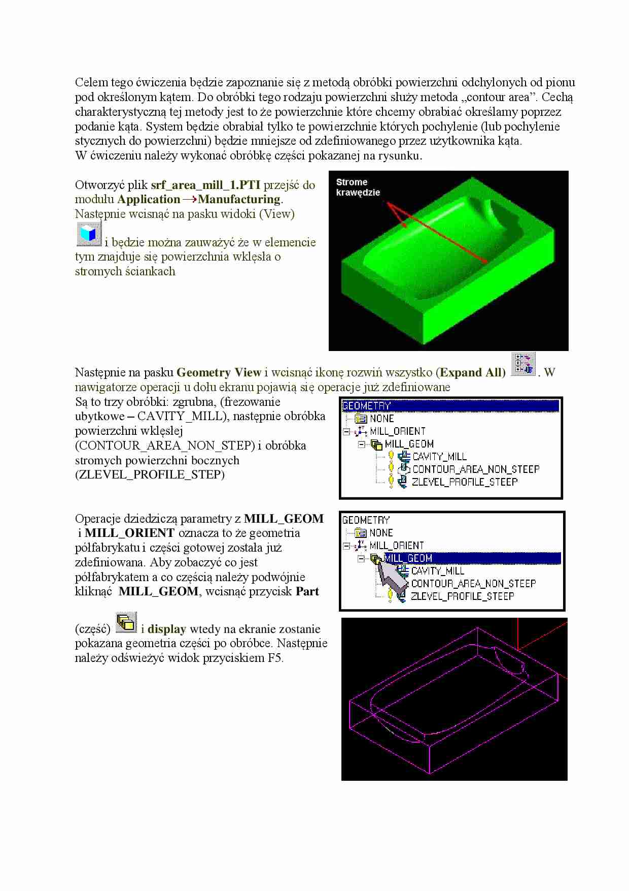Doświadczenie w programach - ćwiczenia. - strona 1