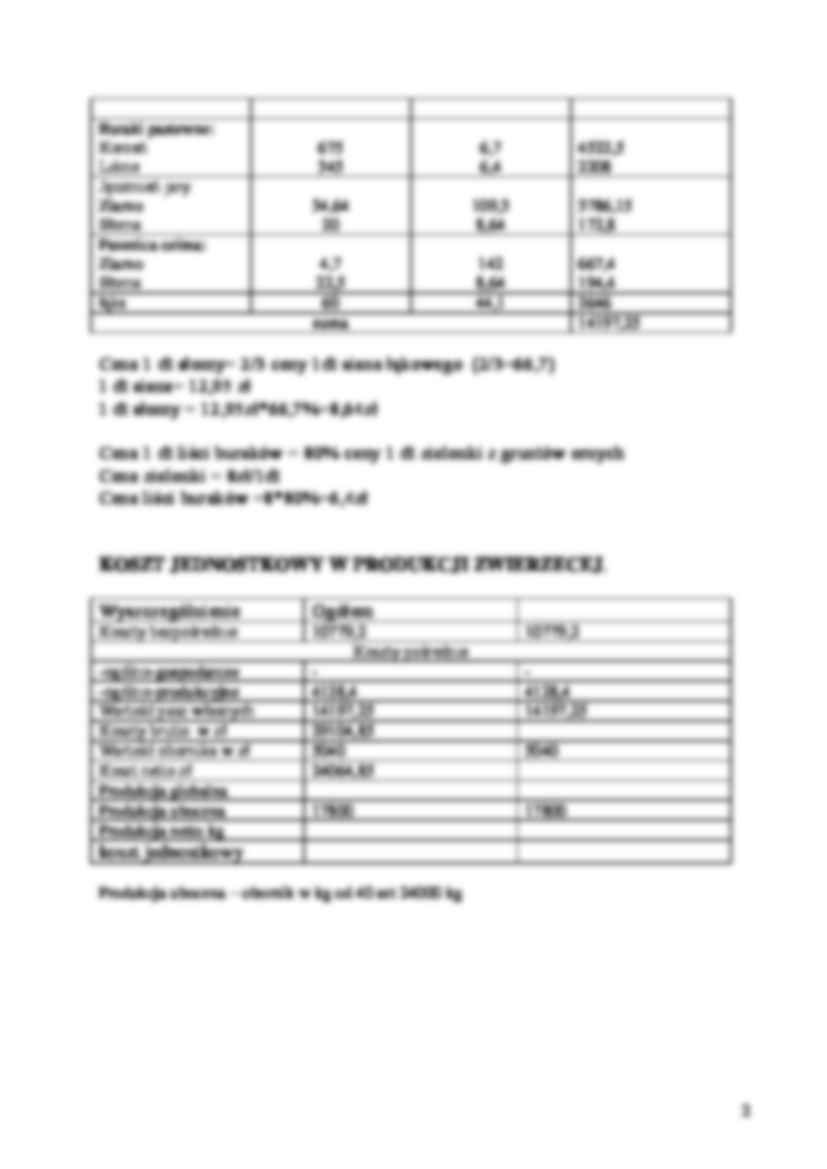 Wycena i wartość obornika - ćwiczenia. - strona 2