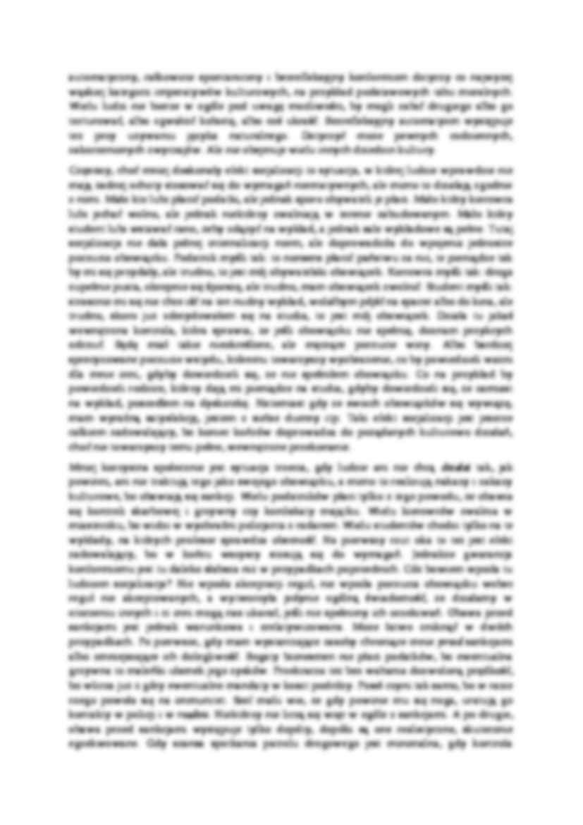 Efekty socjalizacji -wykład - strona 2