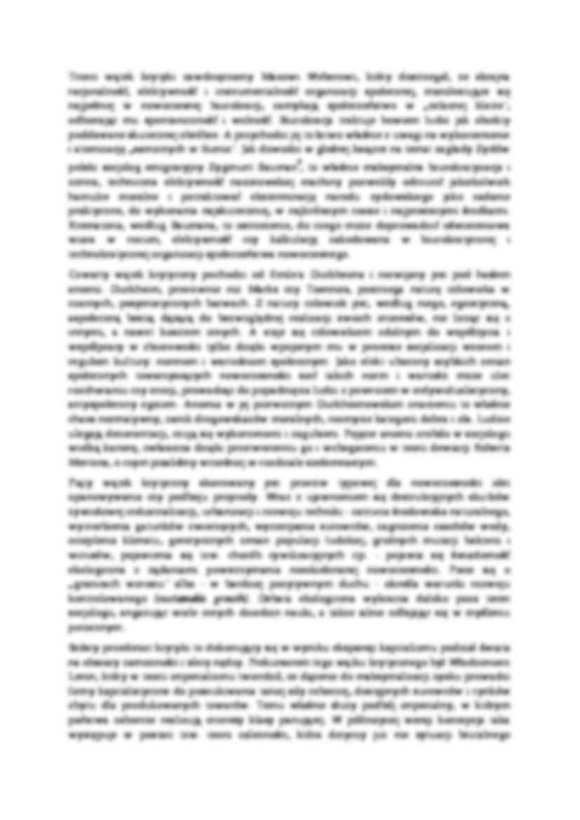 Krytyka nowoczesności - socjologia - strona 2